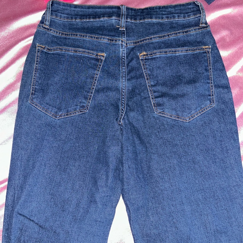 Women's Blue Jeans - Picture 4 of 4